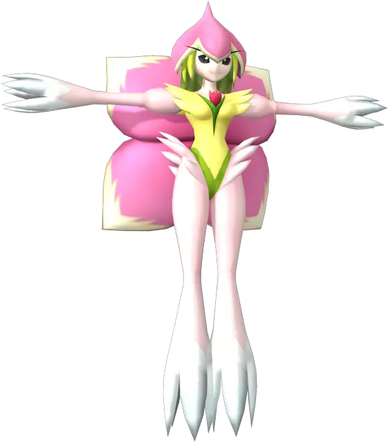 Mobile Digimon Links Lilamon The Models Resource Png Digimon Icon