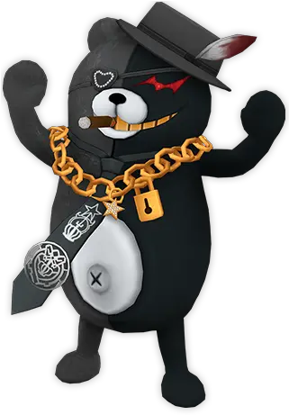 Pin Monokuma Danganronpa Another Episode Png Jimi Hendrix Fashion Icon