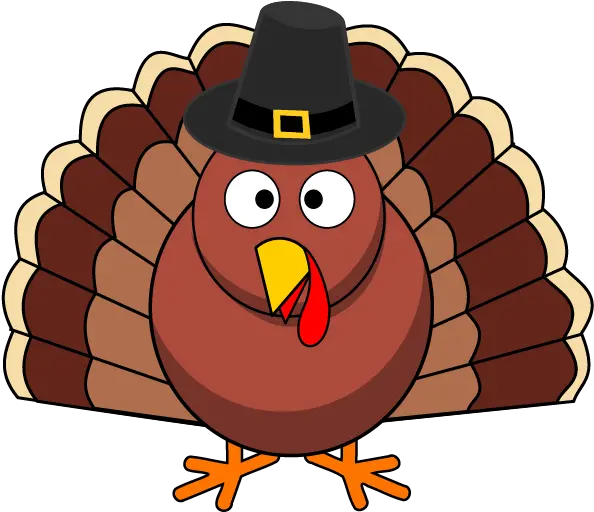 News Thanksgiving Turkey Clipart Png Pilgrim Hat Png