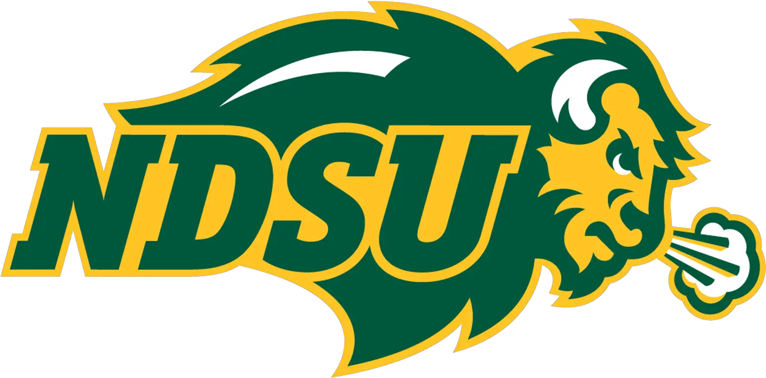 Bison Basketball Team One Win Away From North Dakota State Logo Png Bison Png