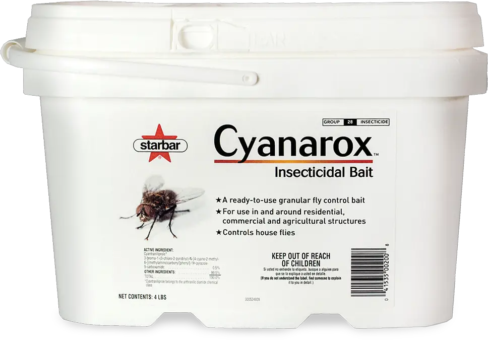 Fly Control Starbar Cyanarox Isecticidal Bait 4 Lb Png Flies Png