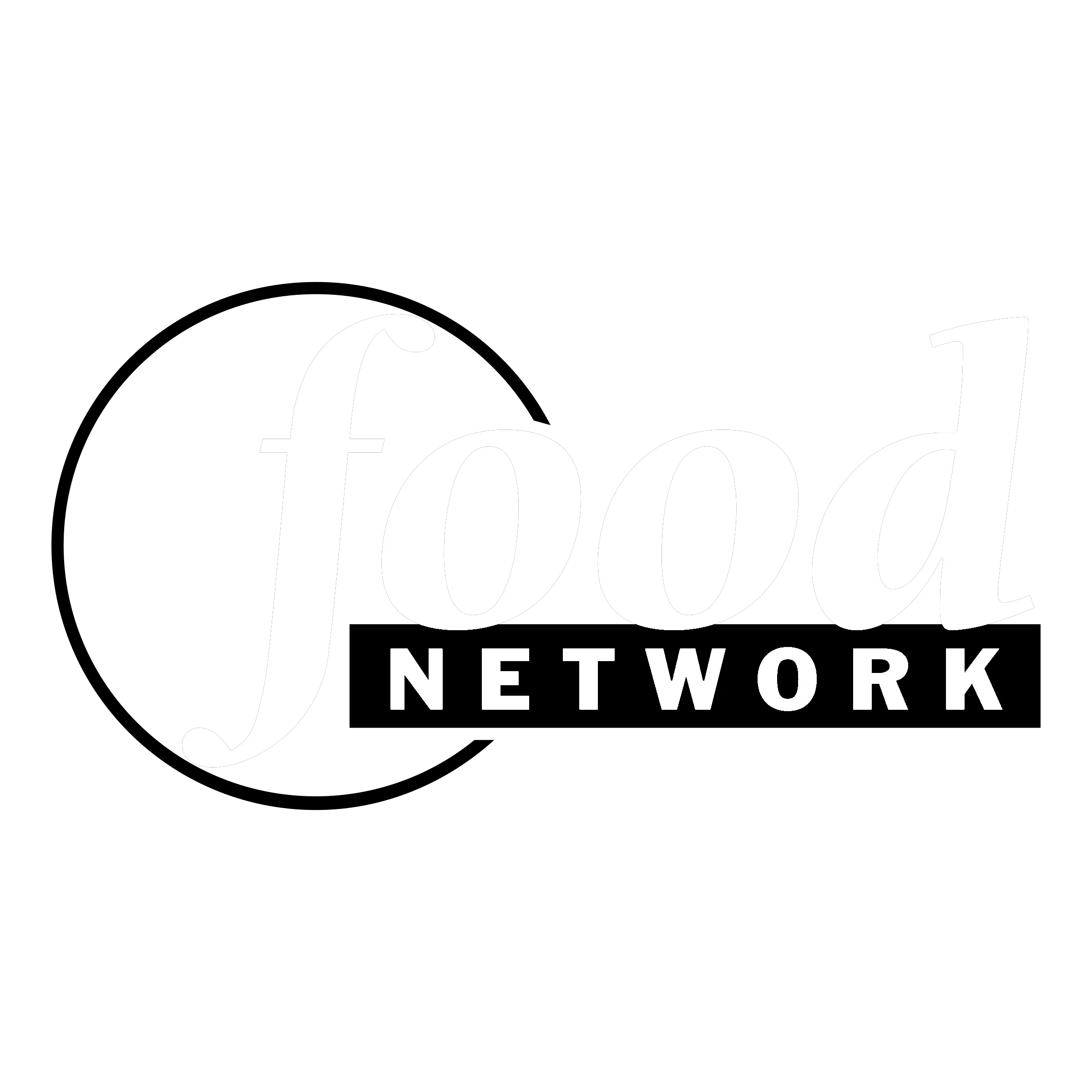 Download Hd Food Network Logo Black And Food Network Png Food Network Logo Png png