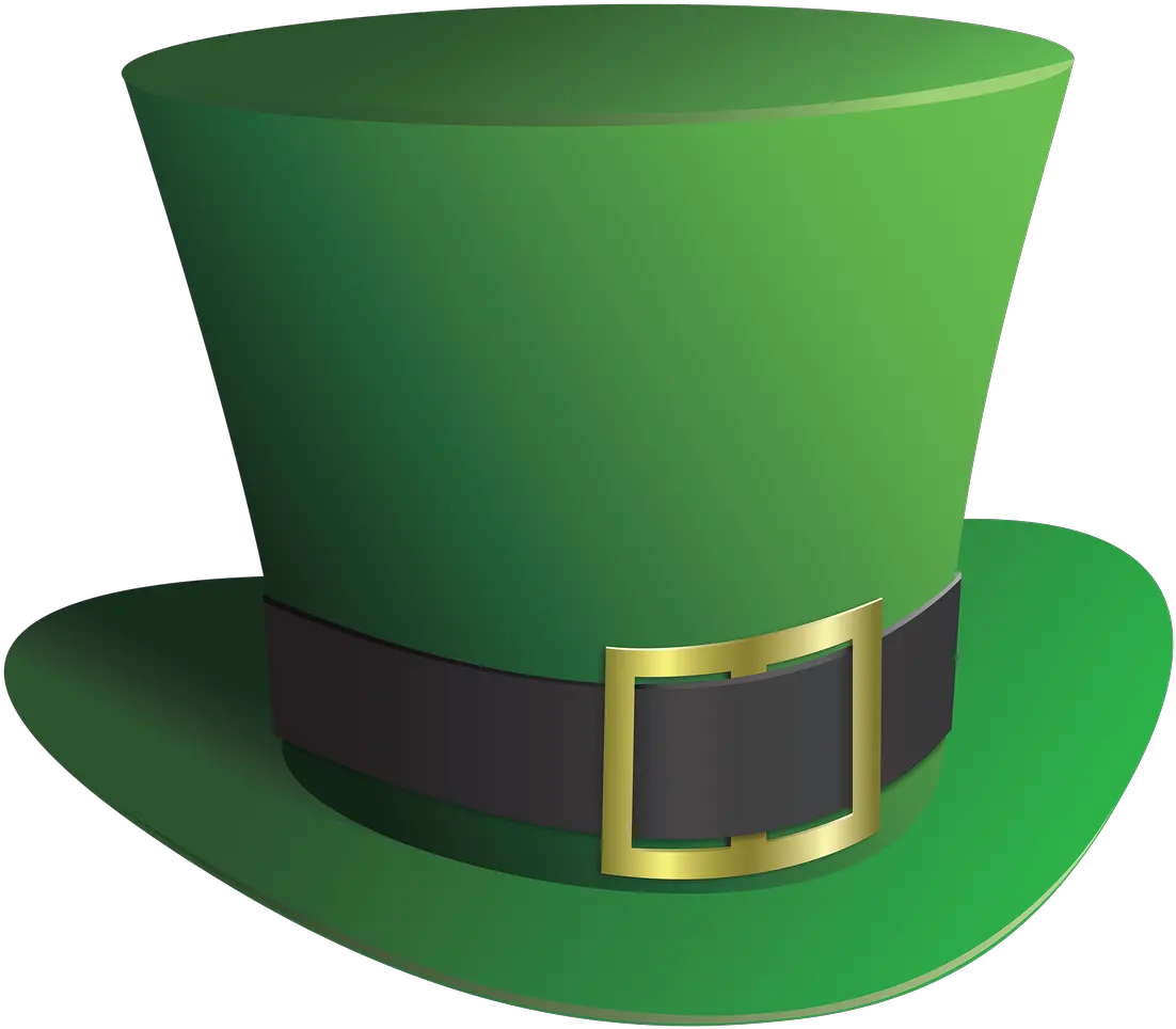 Top Hat St Patricks Day Png Leprechaun Hat Clear Background Tophat Png