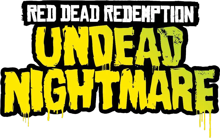 Undead Nightmare Red Dead Redemption Undead Nightmare Logo Png Red Dead Online Logo