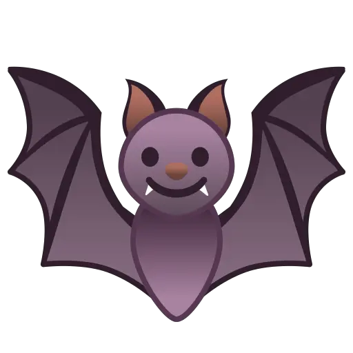 Bat Purple Emoji Bat Emoji Png Purple Emoji Png