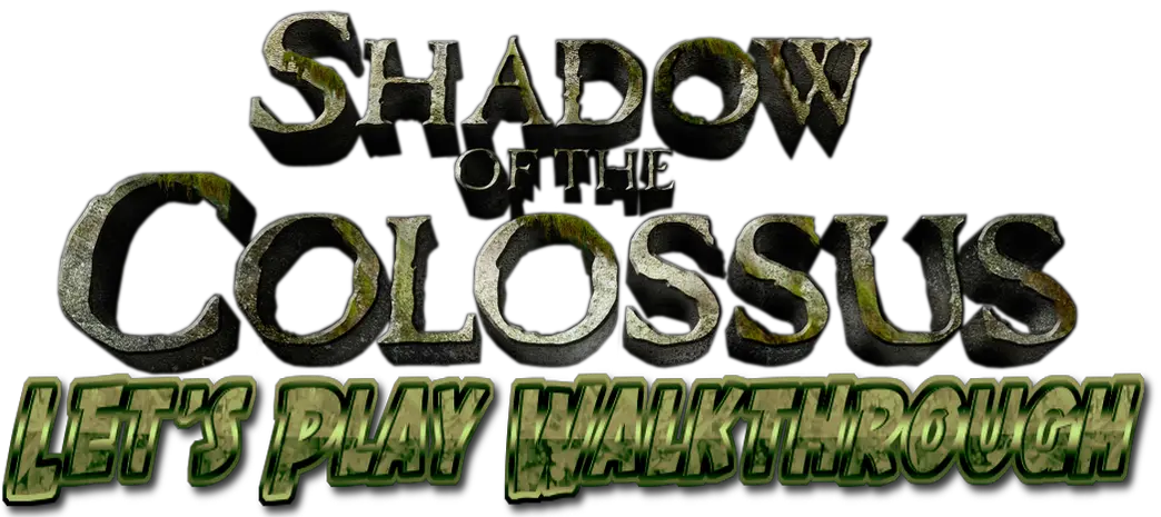 Full Size Png Download Calligraphy Shadow Of The Colossus Png