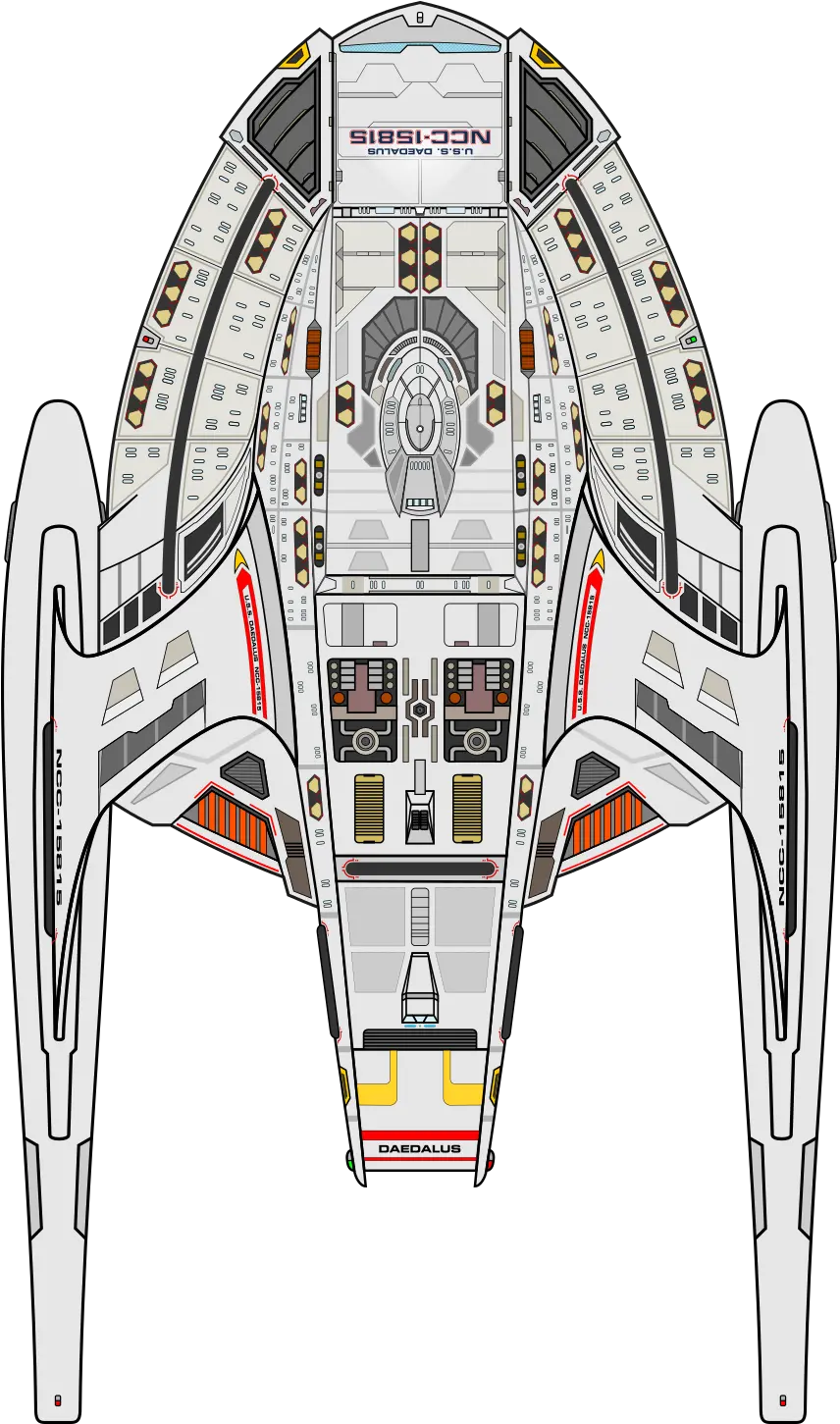 Uss Daedalus Ncc 15815 Limulusclass First Contact Style Vertical Png Uss Enterprise Icon