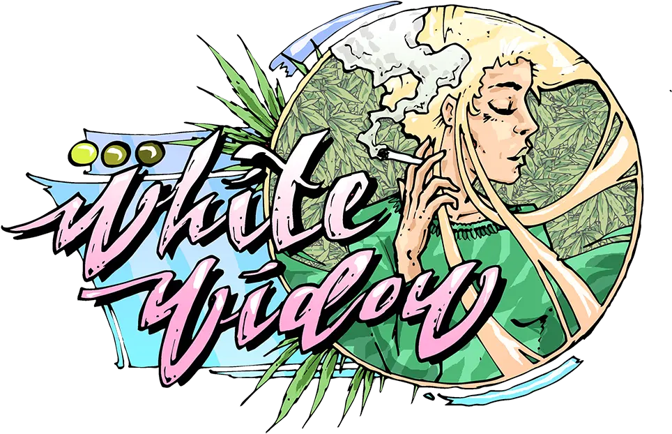 White Widow White Widow Strain Logo Png 420 Png