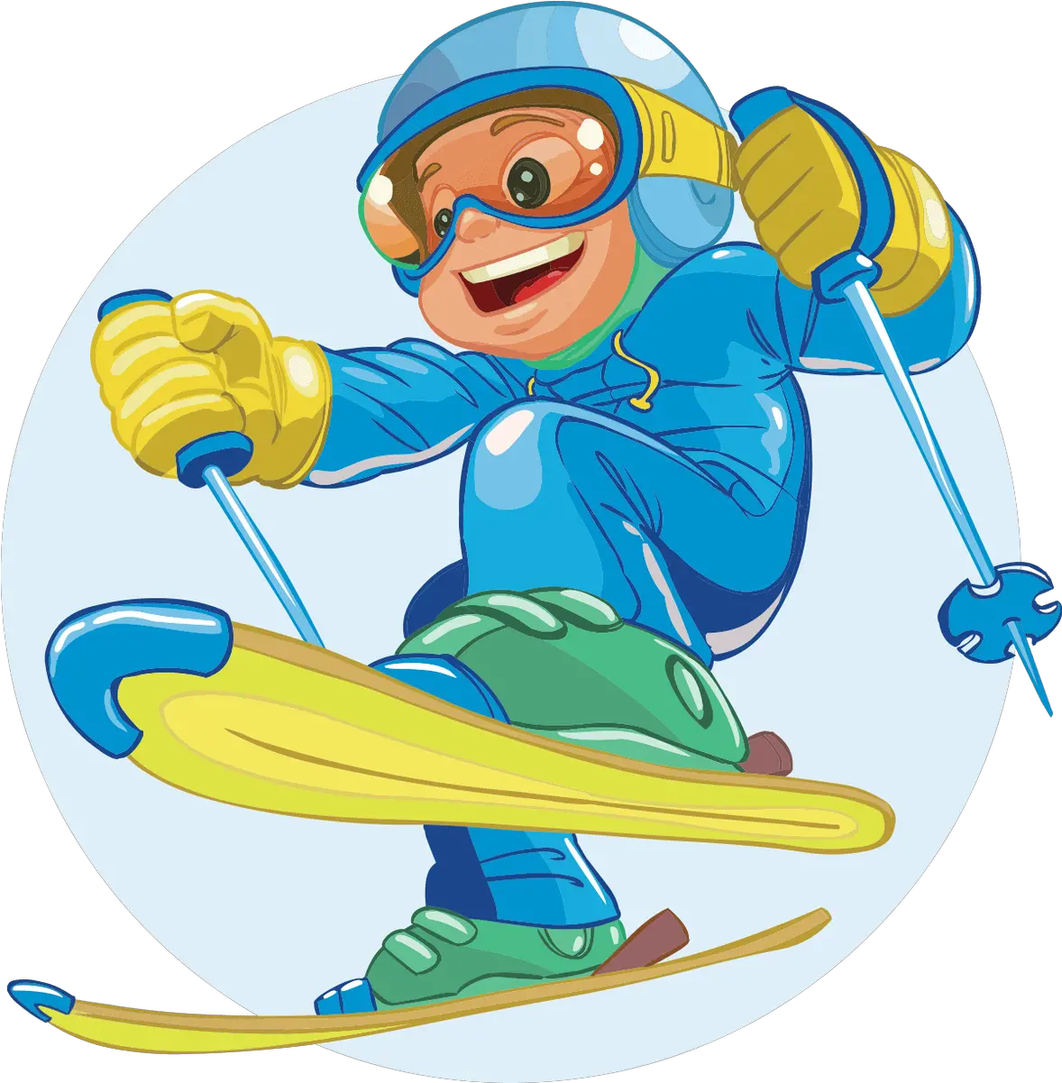 Skis Clipart Ski Trip 6 Skiing Cartoon Kid Skiing Png Ski Picture For Kids Skis Png