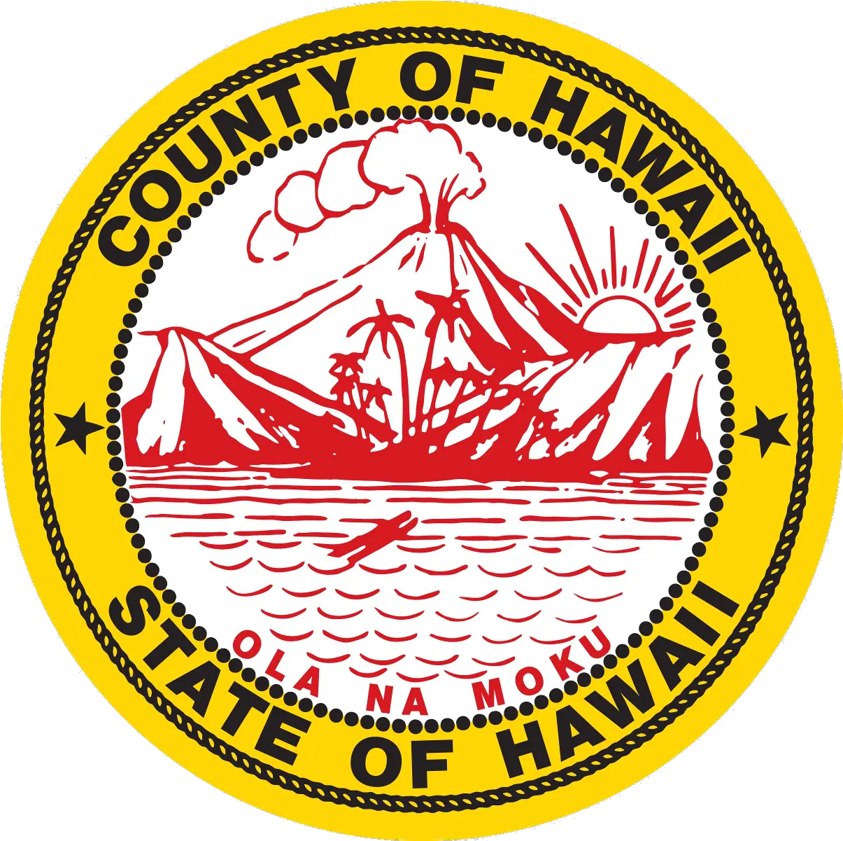 Hawaii Countylogopng Knwb County Of Hawaii Logo Hawaii Png