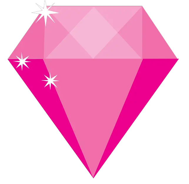 Pink Diamond Gem Jewel Game 60th Anniversary 1957 2017 Png Diamante Png