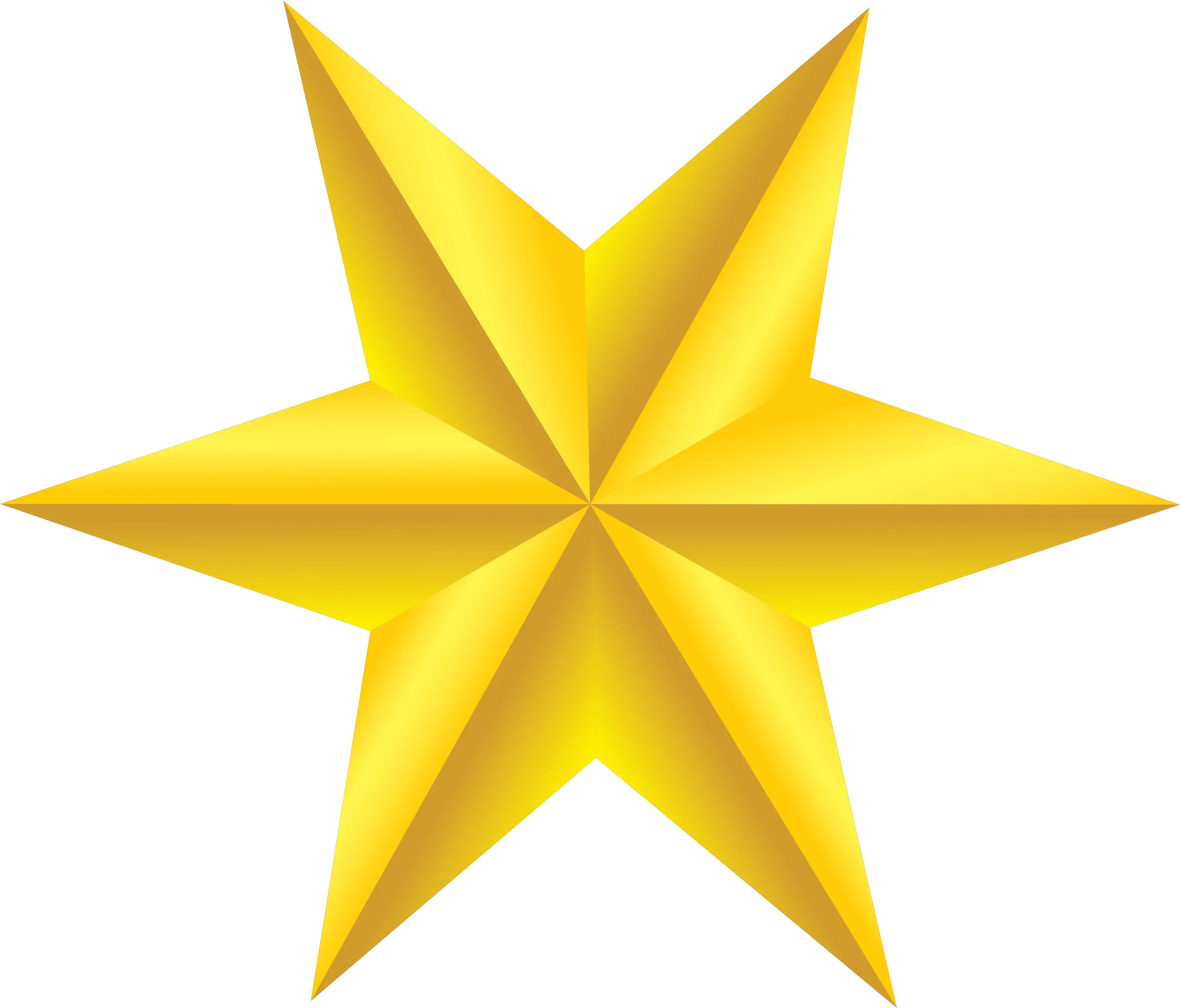 Download Gold Star Line Clipart Clipart Christmas Star Png Estrella Png