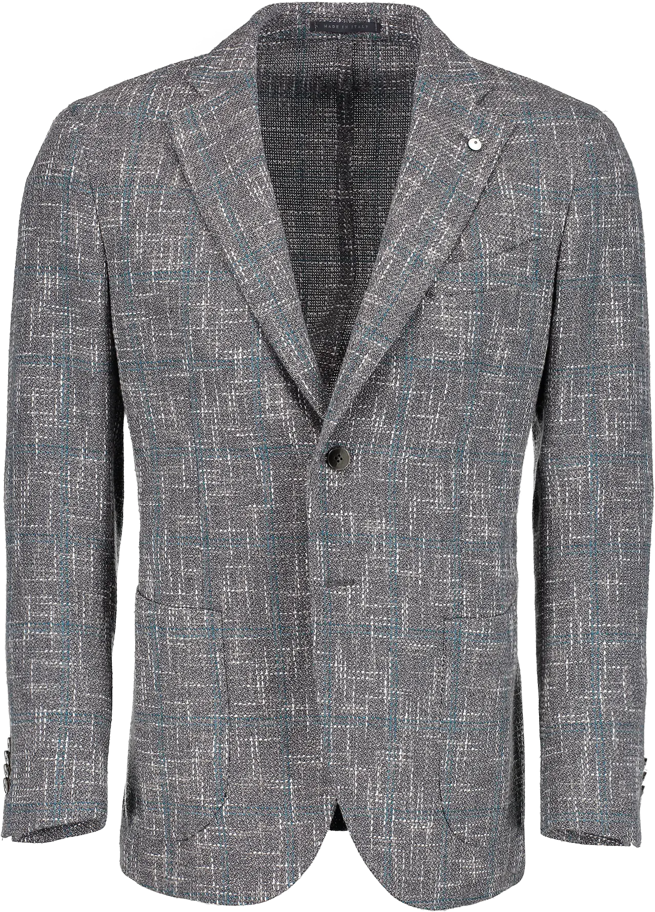Download Jack Sportcoat Cross Hatch Grey Teal Blazer Png Crosshatch Png