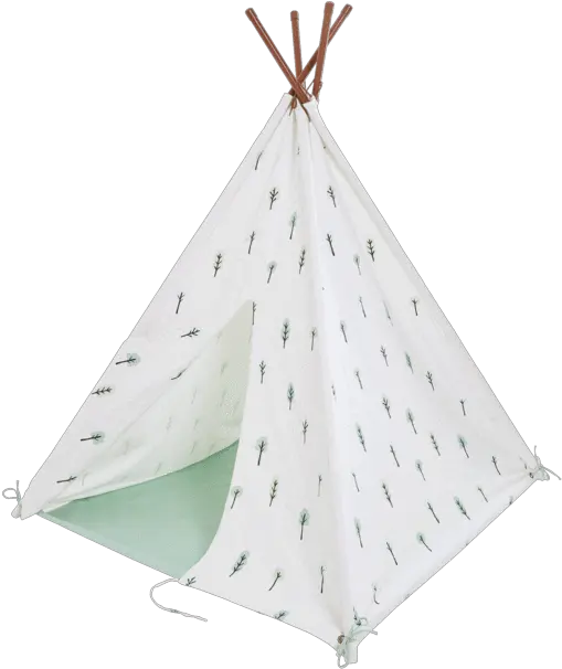 Download Square Teepee Woodland Tent Hd Png Download Tent Teepee Png