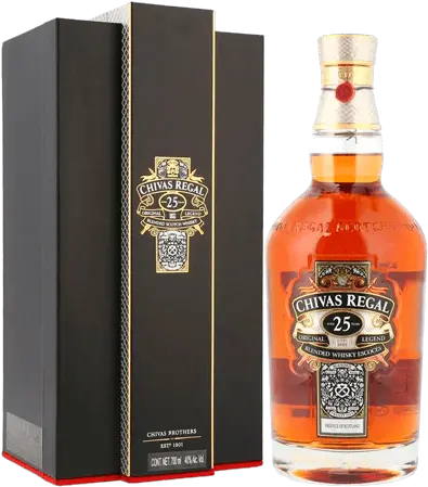 Chivas 25 Años X 700ml 25 Años Precio De Whisky Chivas Regal Png Chivas Regal Icon