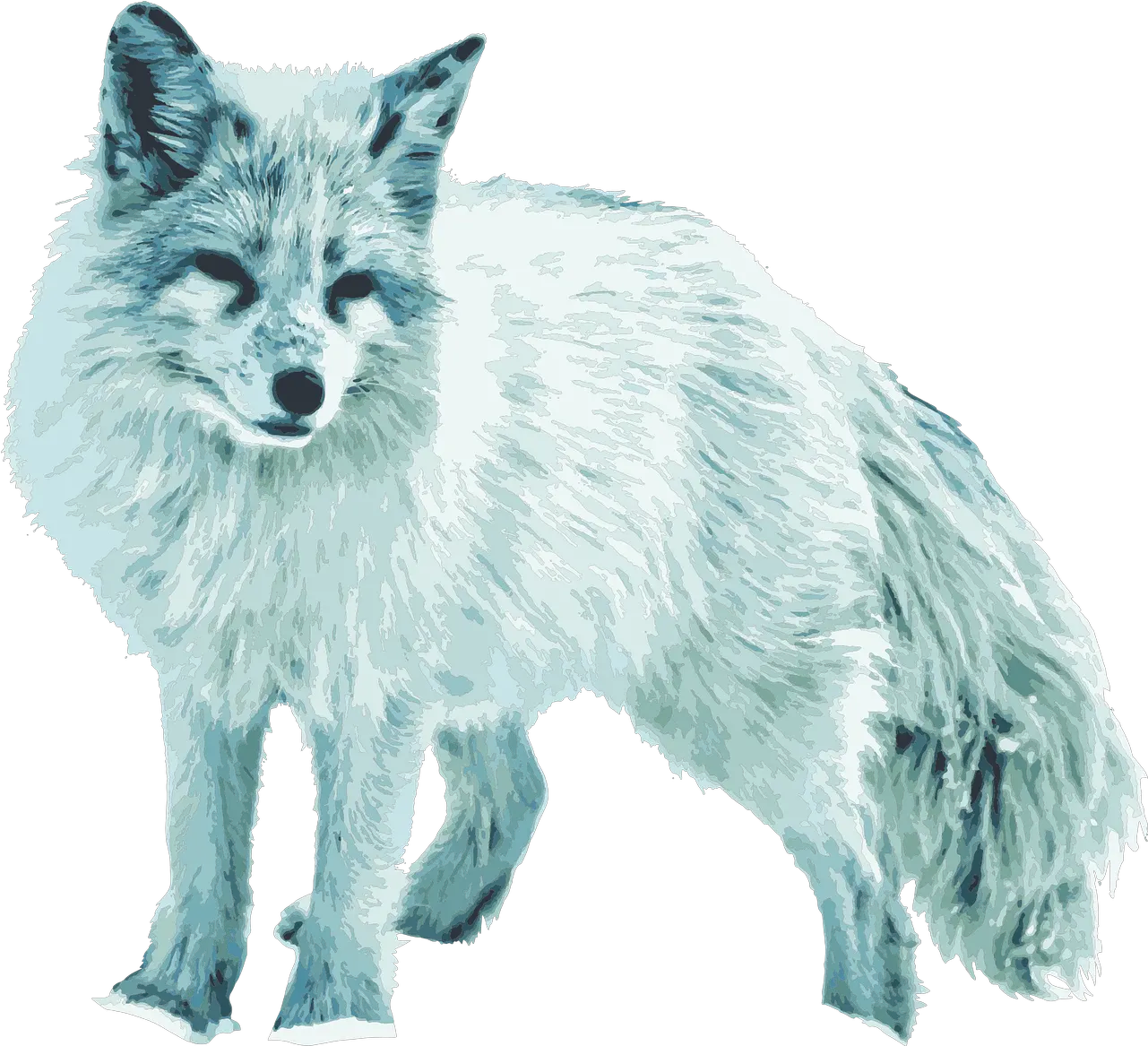 Arctic Fox White Snow Creatures Png Arctic Fox Png