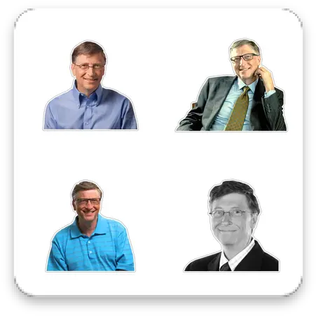 Bill Gates Stickers For Whatsapp Gentleman Png Bill Gates Png