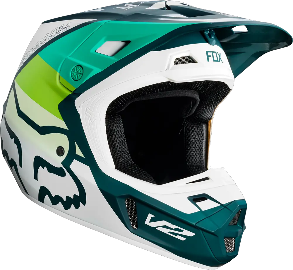 Dirt Bike Helmets Gear Fox V2 Murc Motocross Helm Png Icon Hayabusa Helmet