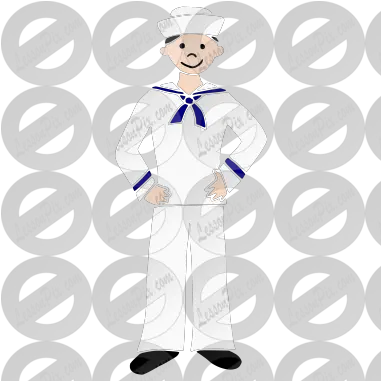 Sailor Stencil For Classroom Therapy Use Great Sailor Happy Png Sailor Png