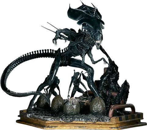 Aliens Alien Queen Maquette By Sideshow Collectibles Sideshow Alien Queen Png Xenomorph Png