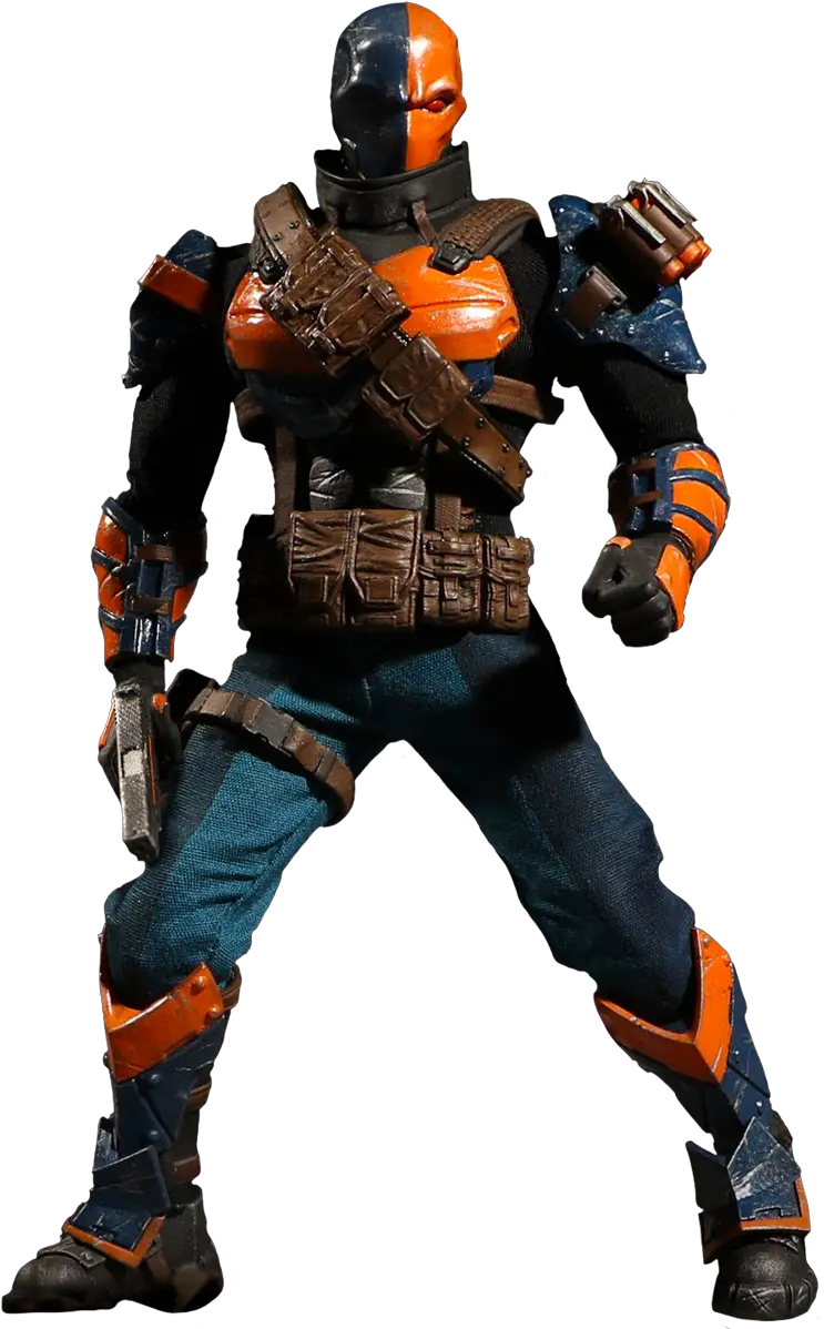 Download Hd Batman One12 Collective Dc Comics Deathstroke Deathstroke 6 Inch Action Figure Png Deathstroke Png