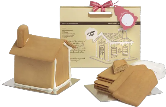 Gluten Free Gingerbread House Kit 600g Gingerbread House Png Gingerbread House Png