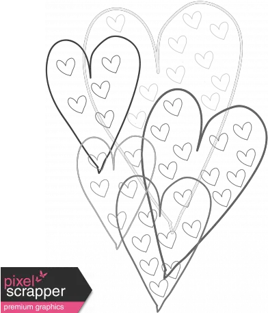 Download Heart Doodle Drawing Png Image With No Decorative Heart Drawing Png