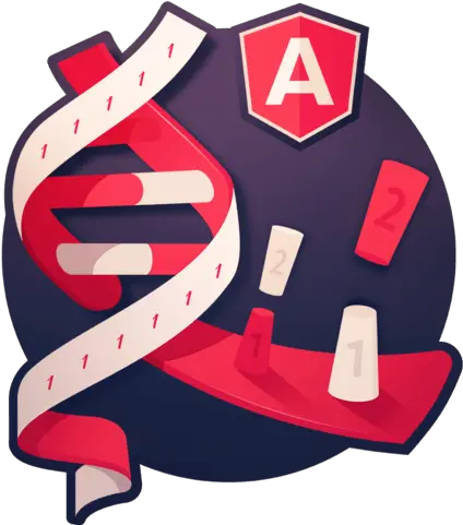 Learn Angularjs With Screencast Video Tutorials Illustration Png Angular Js Logo