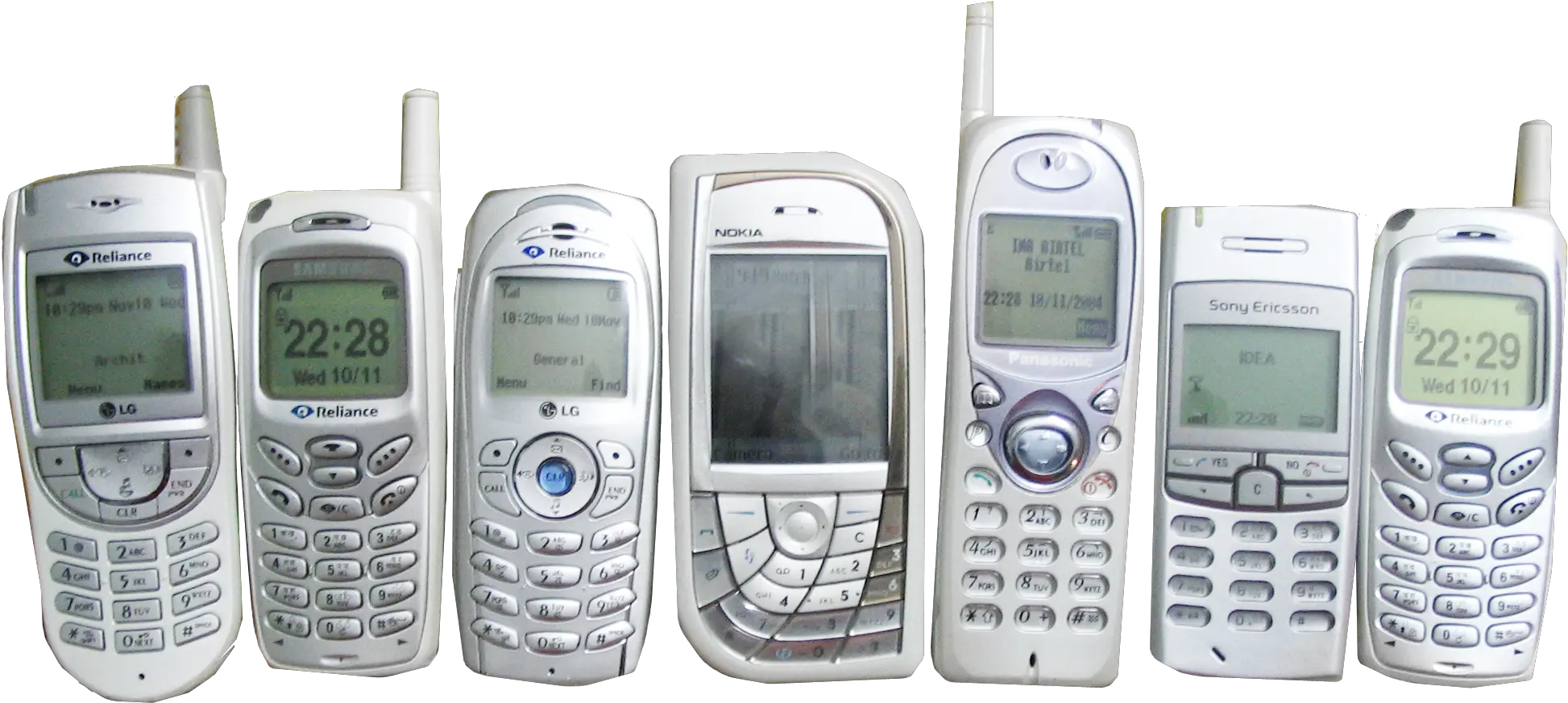 Mobile Phone Dermatitisu0027 Linked To Nickel Deposits Second Generation Mobile Phones Png Cell Phones Png png