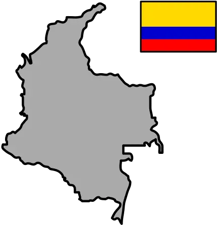 Colombia In Arasaac Global Symbols Mapa De Colombia Png Colombia Flag Png