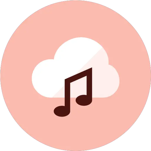 Cloud Music Free Icon Of Kameleon Red Music Icon Png Music Icon Facebook png