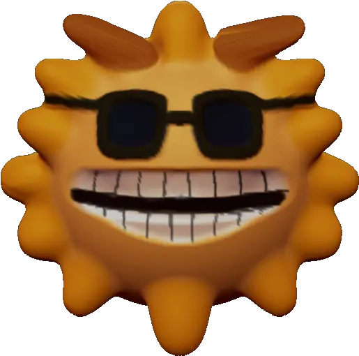 Cool Sun 3d Sculpt By Retroplus Happy Png Cartoon Sun Png