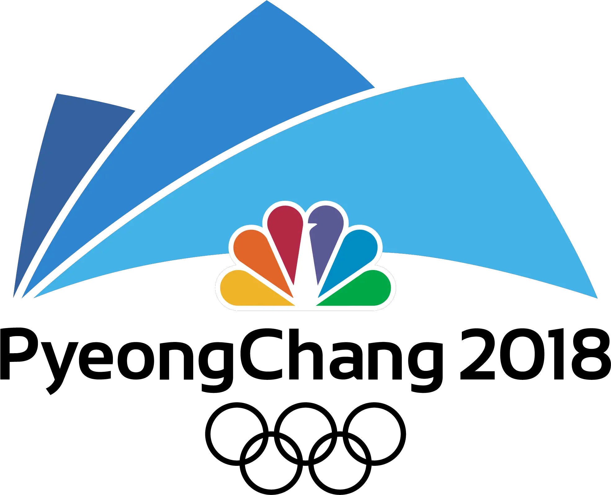 Pyeongchang 2018 Olympics Logo 2010 Winter Olympics Png Nbc Logo Transparent