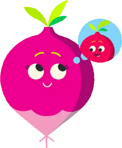 Billie Thinks Of Bobby Sticker Billi And Bobby Beetroot Satria Buana Png Beet Icon