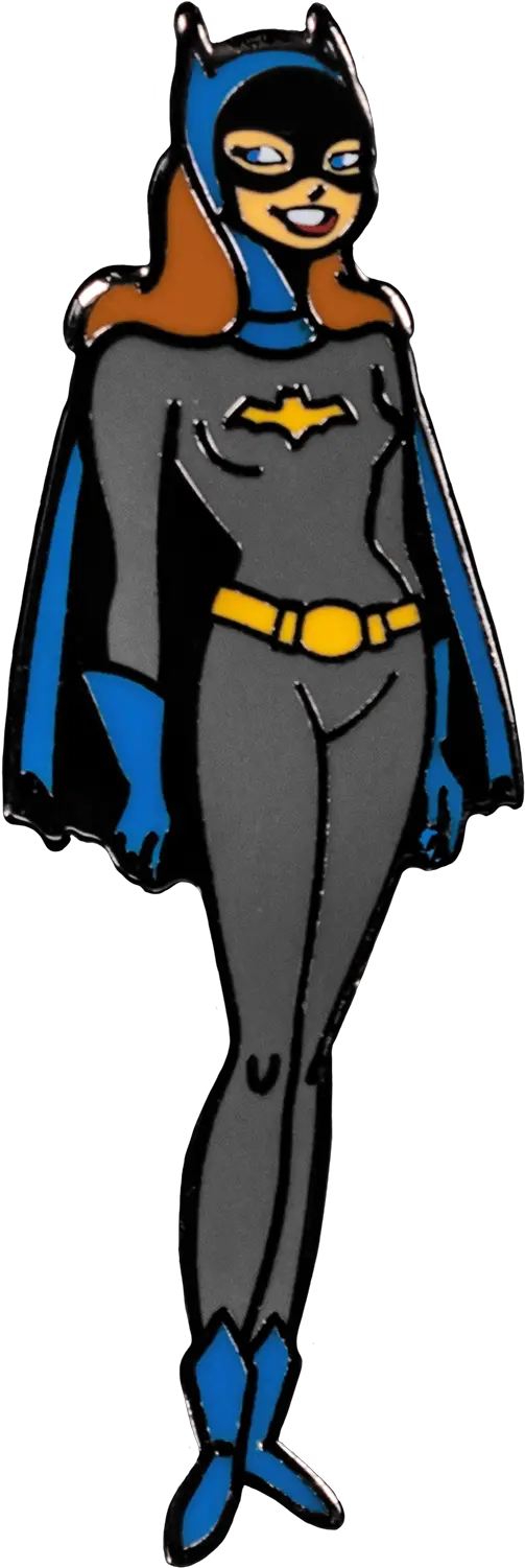 Batman The Animated Series Batgirl Enamel Pin By Ikon The Animated Series Png Batgirl Png