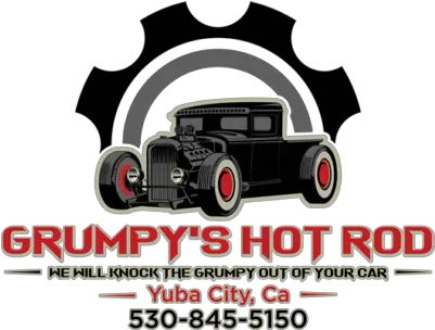 Grumpyu0027s Hot Rod T Shirt Menu0027s Grumpyu0027s Hotrods Antique Car Png Vintage Hotrod Icon