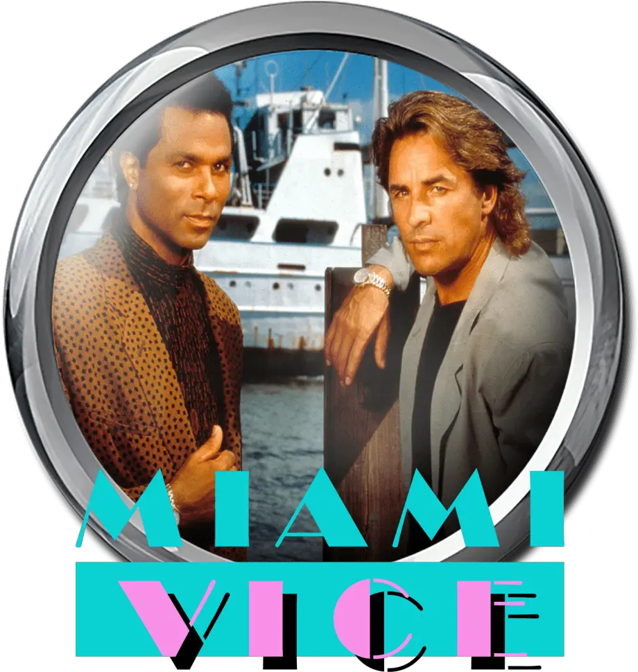 Miami Vice Tba 2020 Media Files U2013 Vpinballcom Miami Vice Png Vice Logo