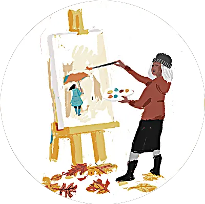 Fall Arts Guide 2021 Easel Png Orthodox Icon Of Joshua