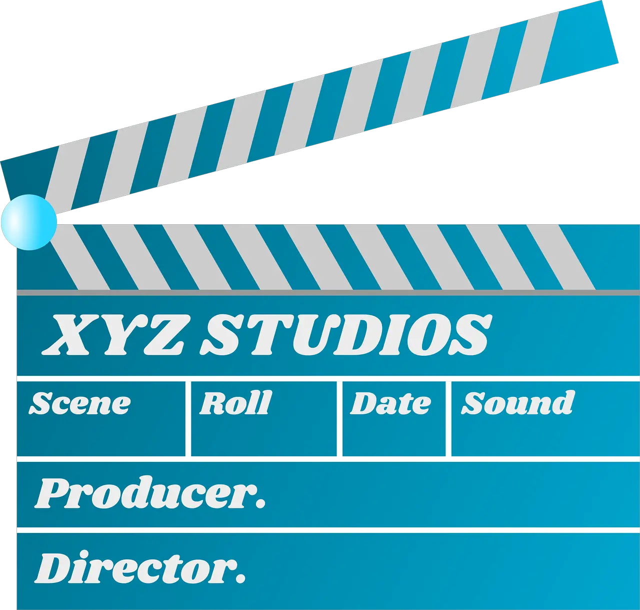 Clapperboard Movies Film Free Vector Graphic On Pixabay Horizontal Png Clapperboard Png