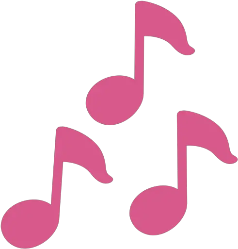 Musical Notes Emoji Music Note Emoji Pink Png Music Emoji Png png