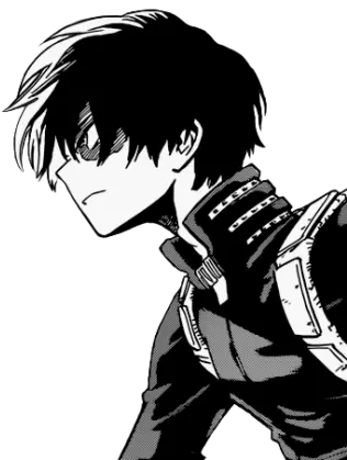 Bnha One Todoroki Shouto Manga Caps Png Todoroki Transparent