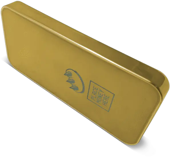 Clawmoneyhere Gold Bar Power Bank Portable Png Gold Bar Transparent