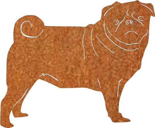 Pug Companion Dog Png Pug Png