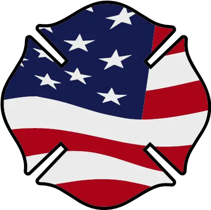 Download American Flag Graphic Requests Us Firefighter Maltese Cross Png Maltese Cross Png