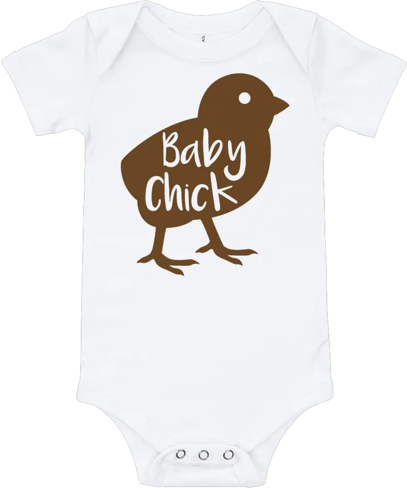 Baby Chick Short Sleeve Onepiece Body Suit Short Sleeve Png Baby Chick Png