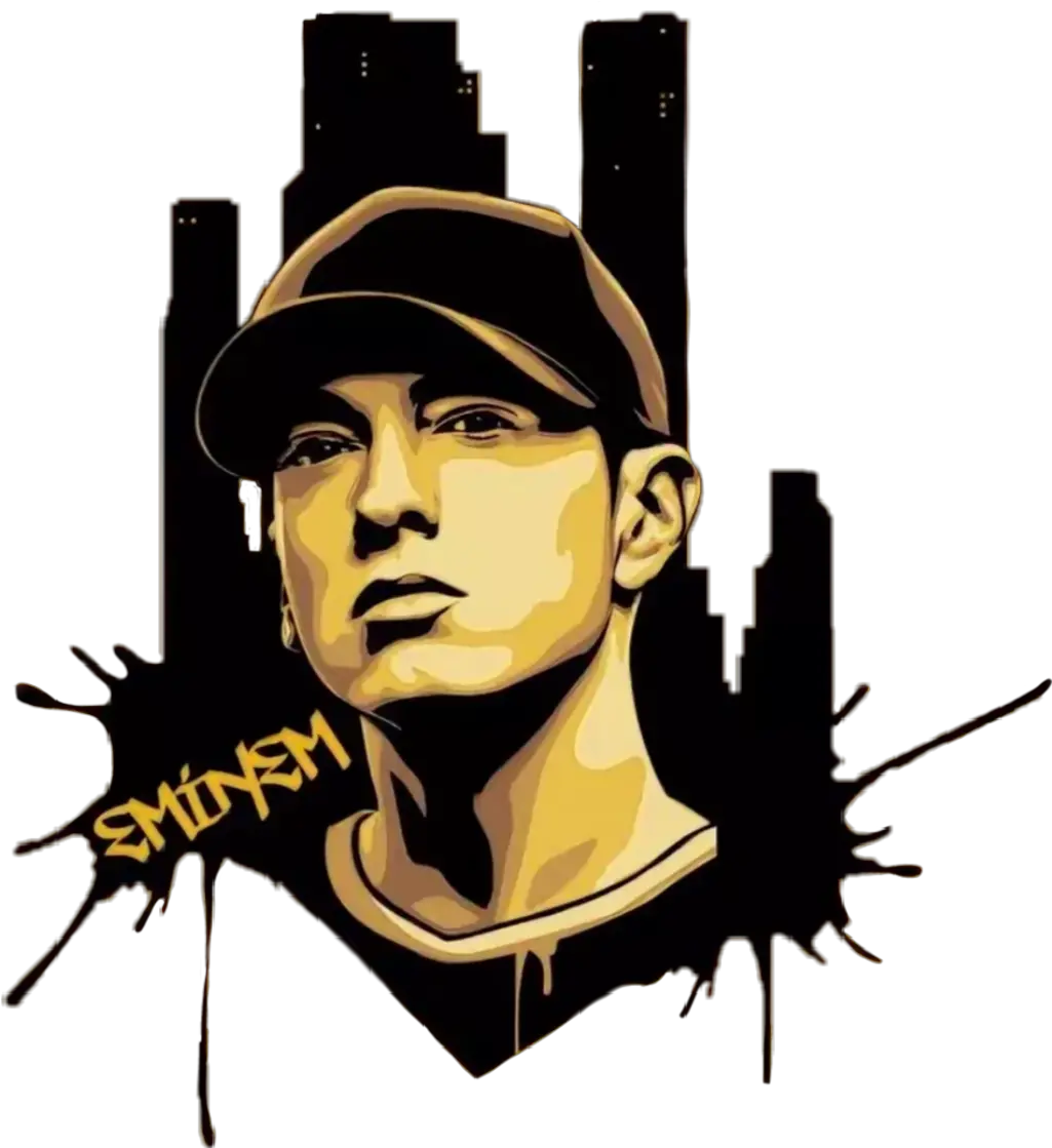 Eminem Sticker Eminem Dj Hero Renegade Edition Clipart Jay Z Eminem Renegade Png Eminem Logo Transparent