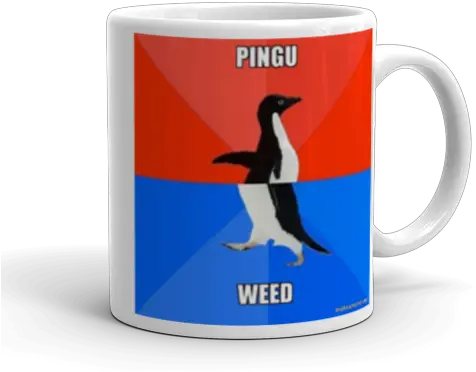 Pingu Weed Socially Awesome Awkward Penguin Make A Meme Socially Awkward Penguin Png Pingu Png