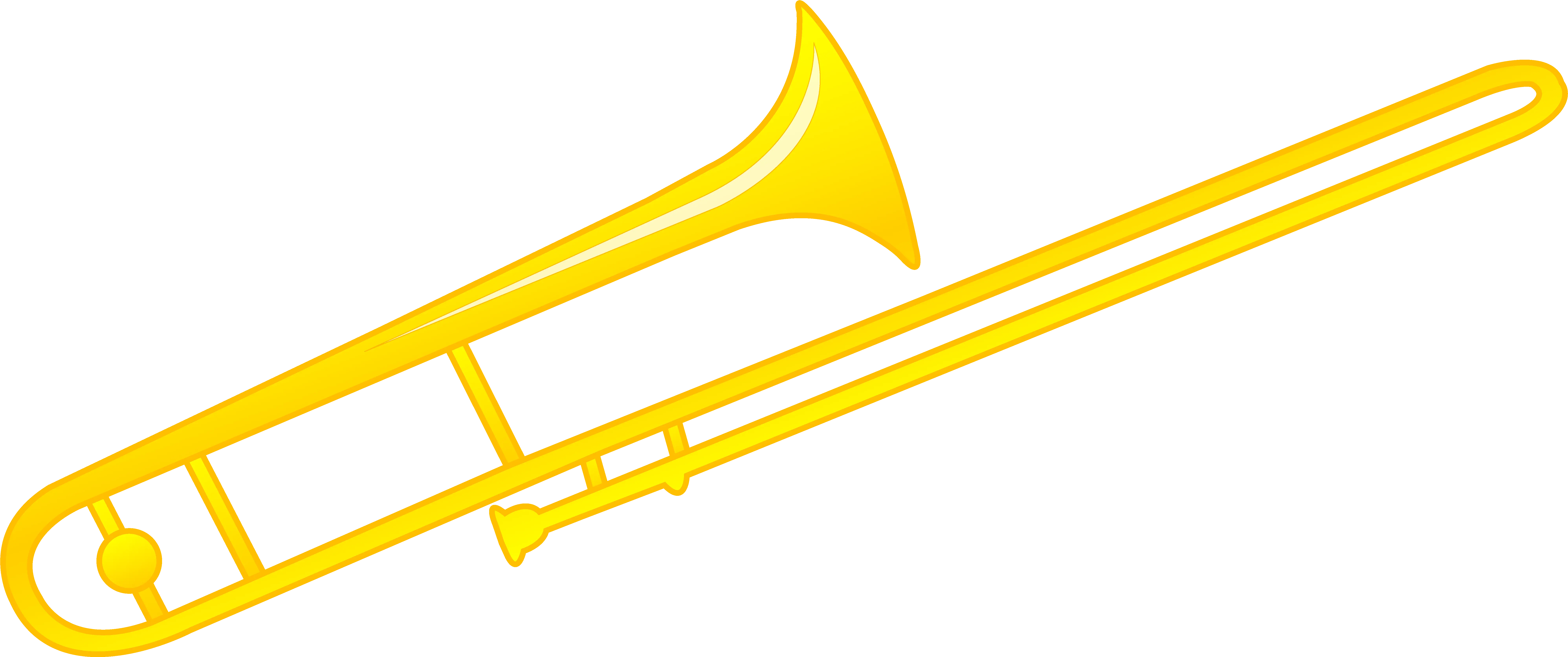 Trombone Vector Animated Transparent Cartoon Trombone Clipart Png Trombone Transparent