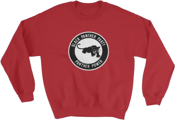 Black Panther Party Original Logo Sweatshirt Aquario Png Black Panther Logo Png