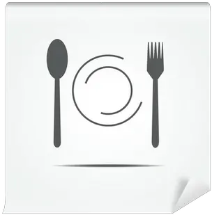 Restaurant Icon Wall Mural Pixers Fork Png Restaurant Icon Game